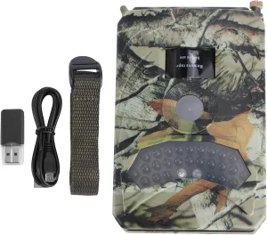 SUPVOX Night Cameras for Wildlife Hunting 1080p Trail Camera Motion Activated Ip56 Waterproof
