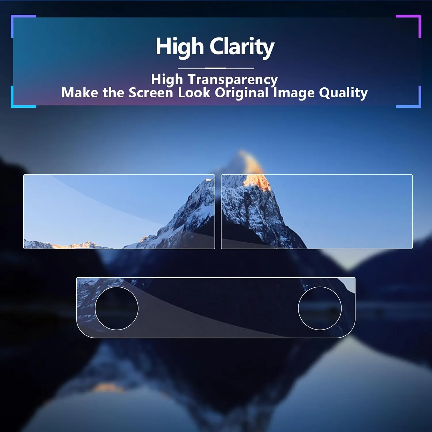 SXCY for 2025 Hyundai Tucson Screen Protector [6PCS Apart, Dash GPS AC] for 2025 Hyundai Tucson Accessories Curved Navigation&Instrument AC Screen