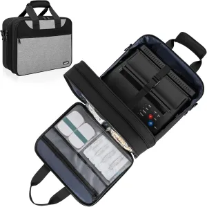 Tattoo Carrying Case Tattoo Supplies Organizer, Tattoo Kit Carrying Case for Tattoo Stencil Printer and Tatoo Equipment