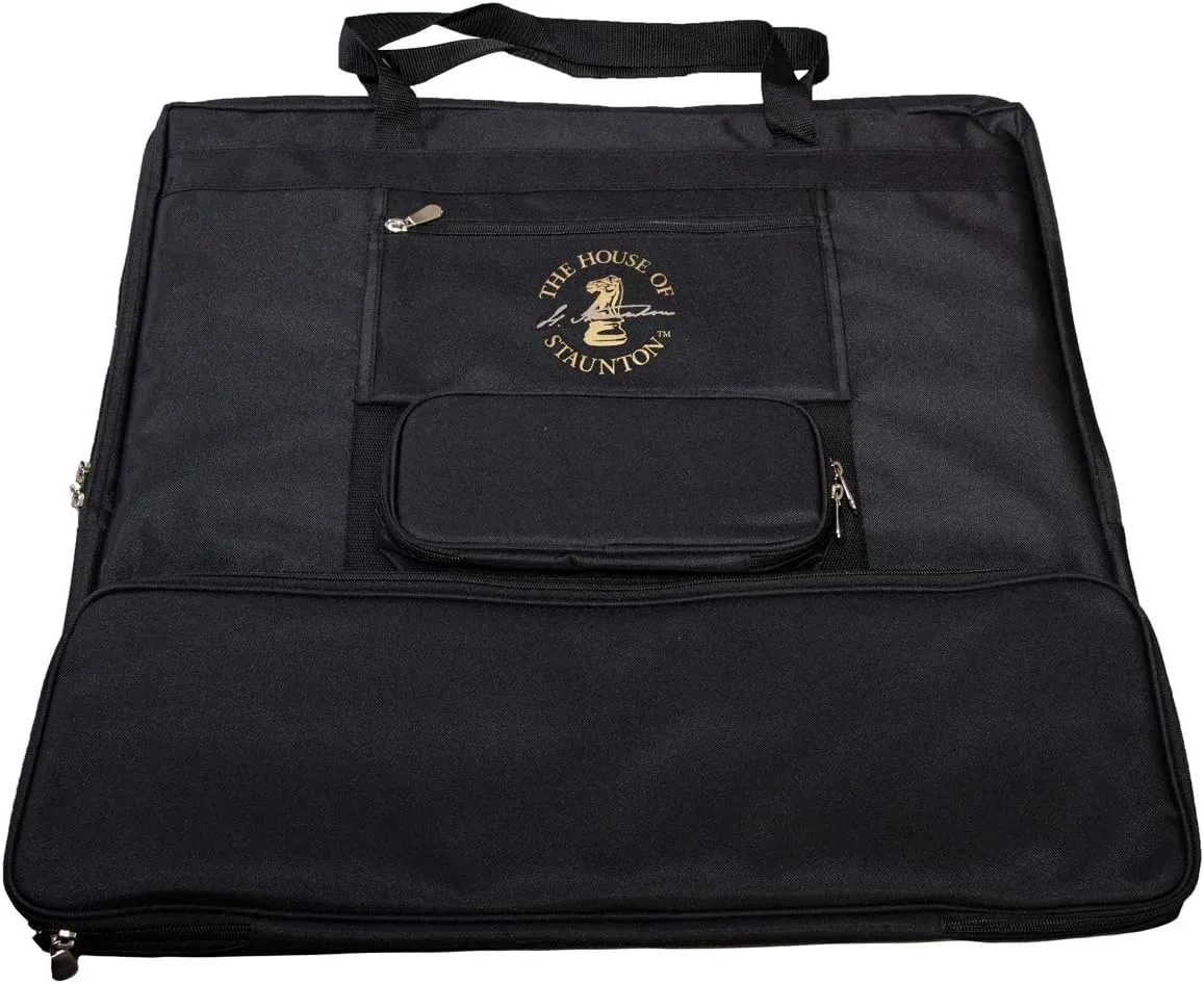 The House of Staunton Deluxe Chess Board Carrying Bag - Small 22" x 22"