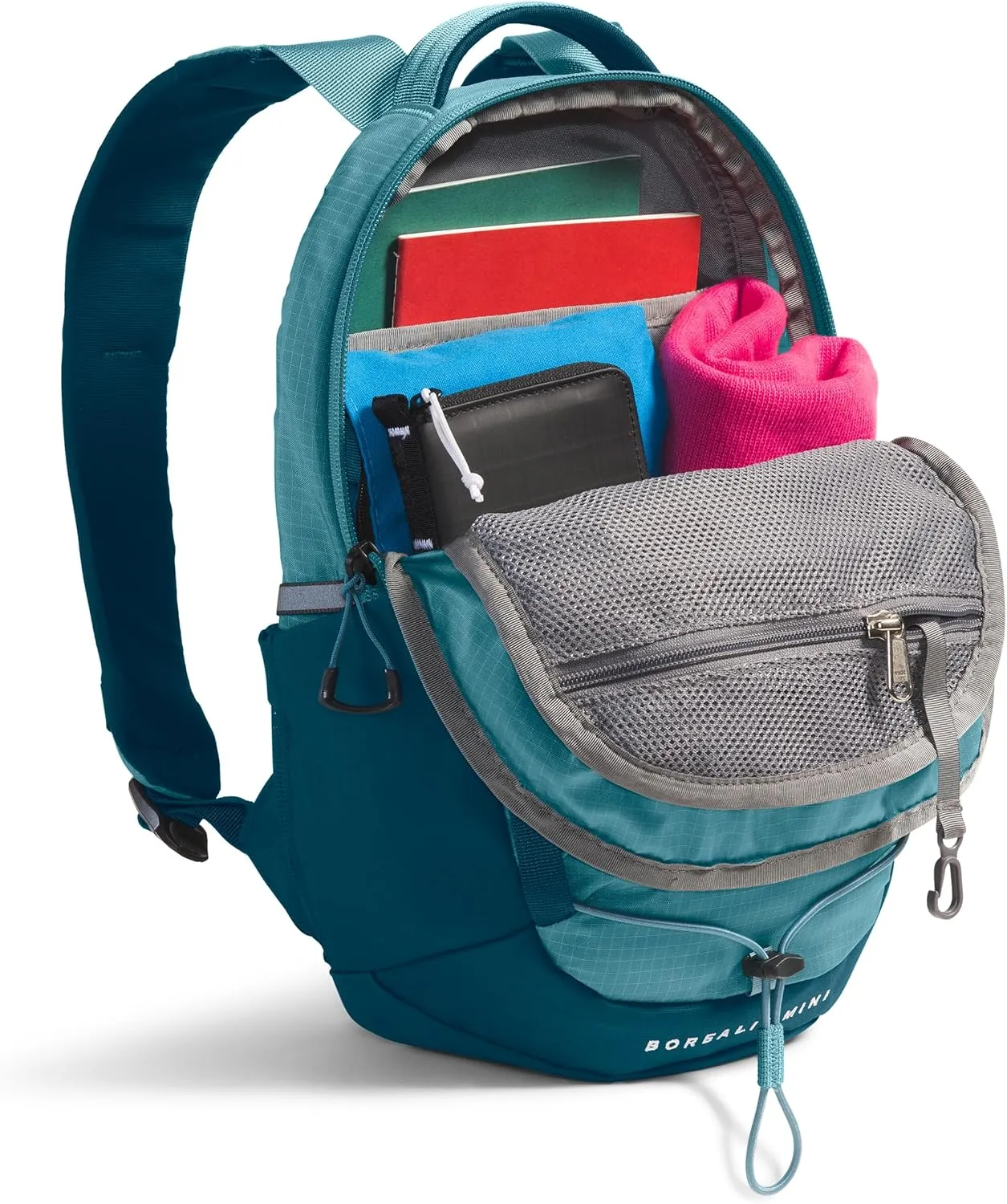 THE NORTH FACE 10L Mini Borealis Everyday Backpack - PFAS Free, Algae Blue/Midnight Petrol, One Size