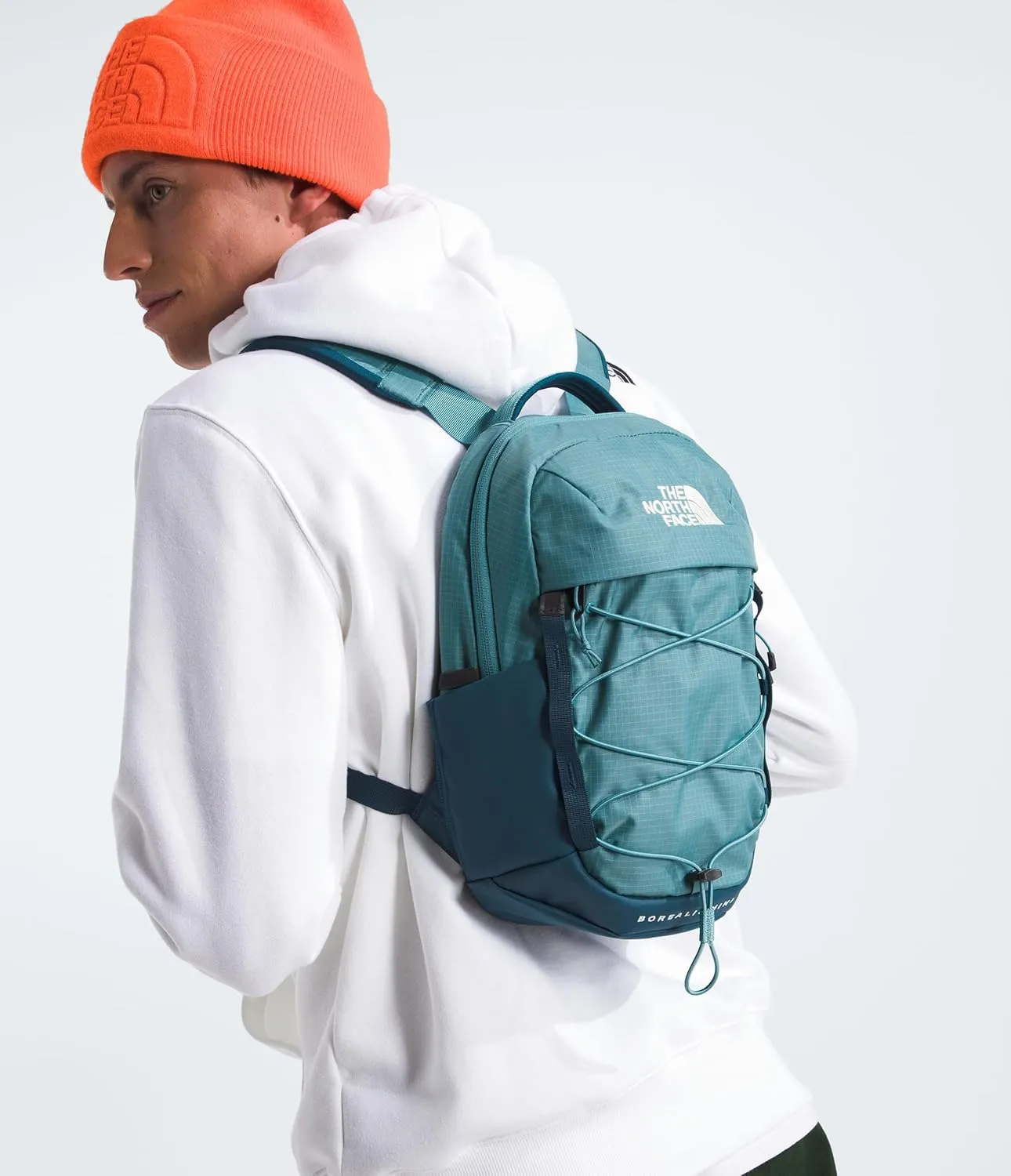 THE NORTH FACE 10L Mini Borealis Everyday Backpack - PFAS Free, Algae Blue/Midnight Petrol, One Size