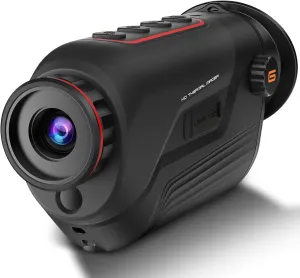 Thermal Monocular, 256x192 (50 Hz) Thermal Imaging Monoscope Camera for Adults, 10mm Focal Lens Vision Goggles Thermal Scopes for Night Hunting Camping