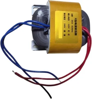 Toroidal Transformer R-core Power Transformer Input 120V to 285V 14.5V Replaces CL-32 toroidal Transformer for Luxman CL-32 preamplifier(Input 240V,0-12V)