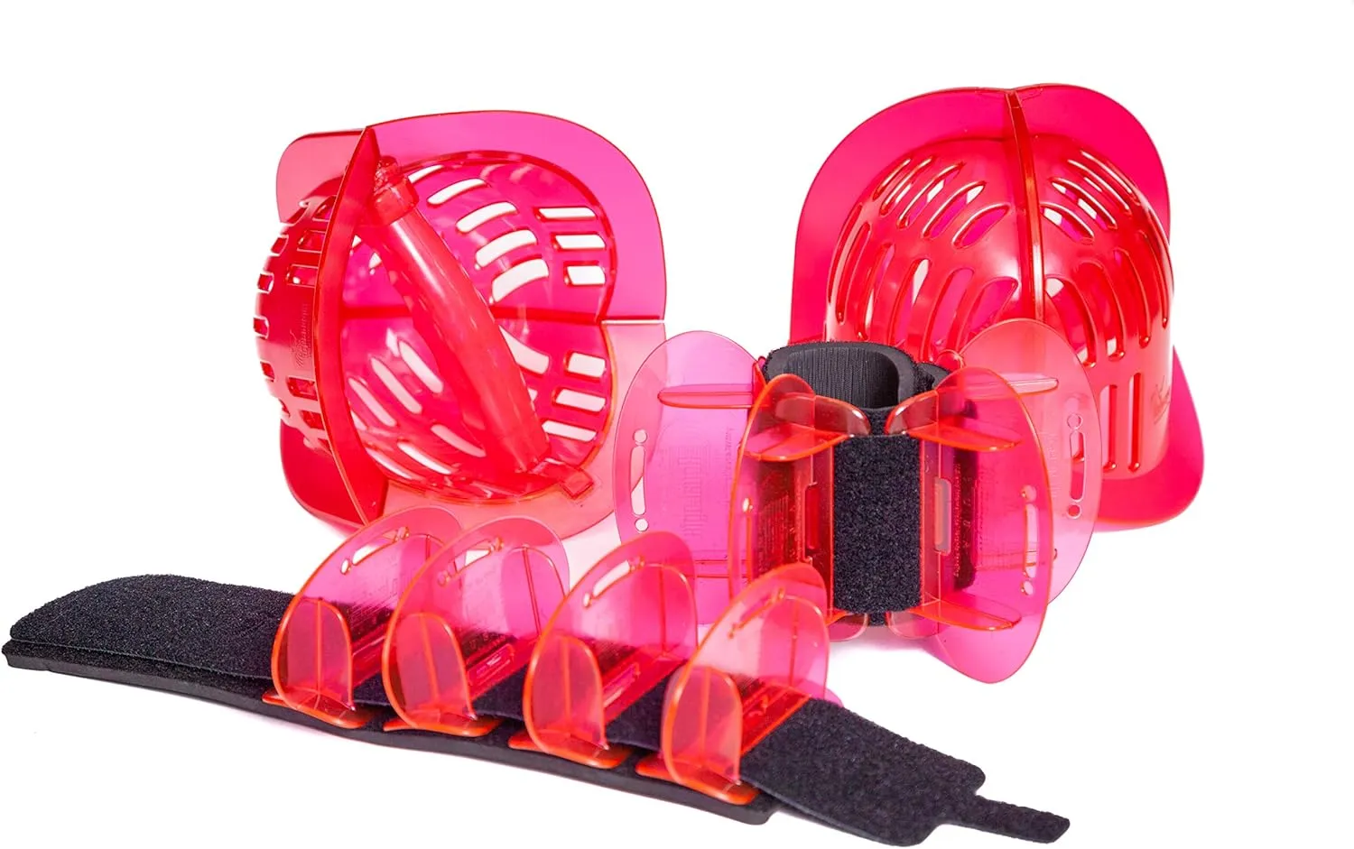 Total Body Pool Weights for Water Exercise Bundle, Polycarbonate Upper Body Bells & Padded Lower Body Fins, Aqua Therapy, Pool Exercise, Water Aerobics, Color Indicate Resistance Level