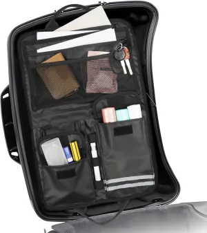 Tour Pack Lid Organizer Tour Luggage Storage Bag Compatible with Road Glide Road King Electra Glide Street Glide Touring Travel-Paks 2014-2025 Pak Lid Organizer Bag Saddlebags