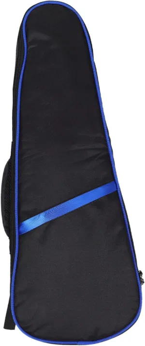 Toyvian Guitar Bag Ukulele Case with Thick Padding Design Comfortable Double Shoulder Straps for Travel and Outdoor Storage Bass Guitar Case