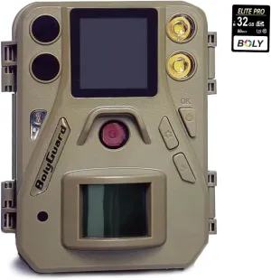 Trail Camera - 4K 37MP Hunting Camera with Night Vision,Game Camera with Dual Flash - Take Color Pictures and Videos at Night,IP67 Waterproof,Outdoor Wildlife Monitoring(SG520-D/SD)