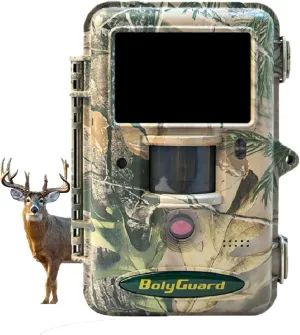 Trail Game Camera, 36MP 1080P Waterproof Hunting Scouting Infrared Cam for Wildlife Monitoring with 100ft/30m Detecting Range Motion Activated Night Vision