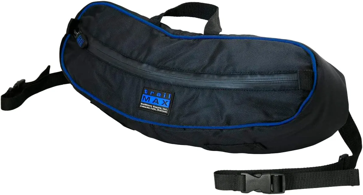 TrailMax 500 Series Insulated & Padded Cantle Horse Saddlebag for Trail Riding; Padded & Insulated Trail Bags for Horses; Insulated & Padded Cantle Bag for Western & Endurance Saddles