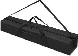 Tripod Carrying Case - 36 Inch 600D Oxford Tripod Bag with Shoulder Straps and Dual Handles Full Zippers for Lights, Cameras, Microphone Stands, Music Stands