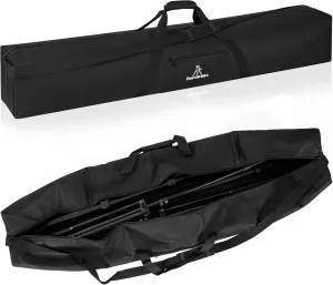 Tripod Carrying Case, 50x8x8in Heavy Duty Tripod Bag with Shoulder Straps and Handles, Multifunctional Monopod Case for Music Stand, Lights, Speakers, Cameras, Booms, Microphone Stands