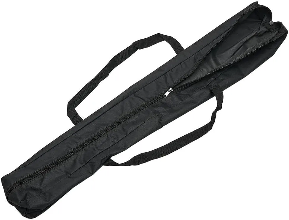 Tripod Case,Heavy Duty Tripod Bag with Shoulder Straps and Handles, All Sides 1 cm Thick Padded Carrying Case with Zippered Pockets for Speaker Stand, Monopod(100 * 20CM)