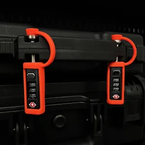 TSA Approved Firearm Travel Case Locks, Gun Case Hard Pistol Cases Lock Gun Carrying Case Lock, Cut-Proof Case TSA Padlocks for Rifles/Revolver/Handgun/Camera Hard Cases