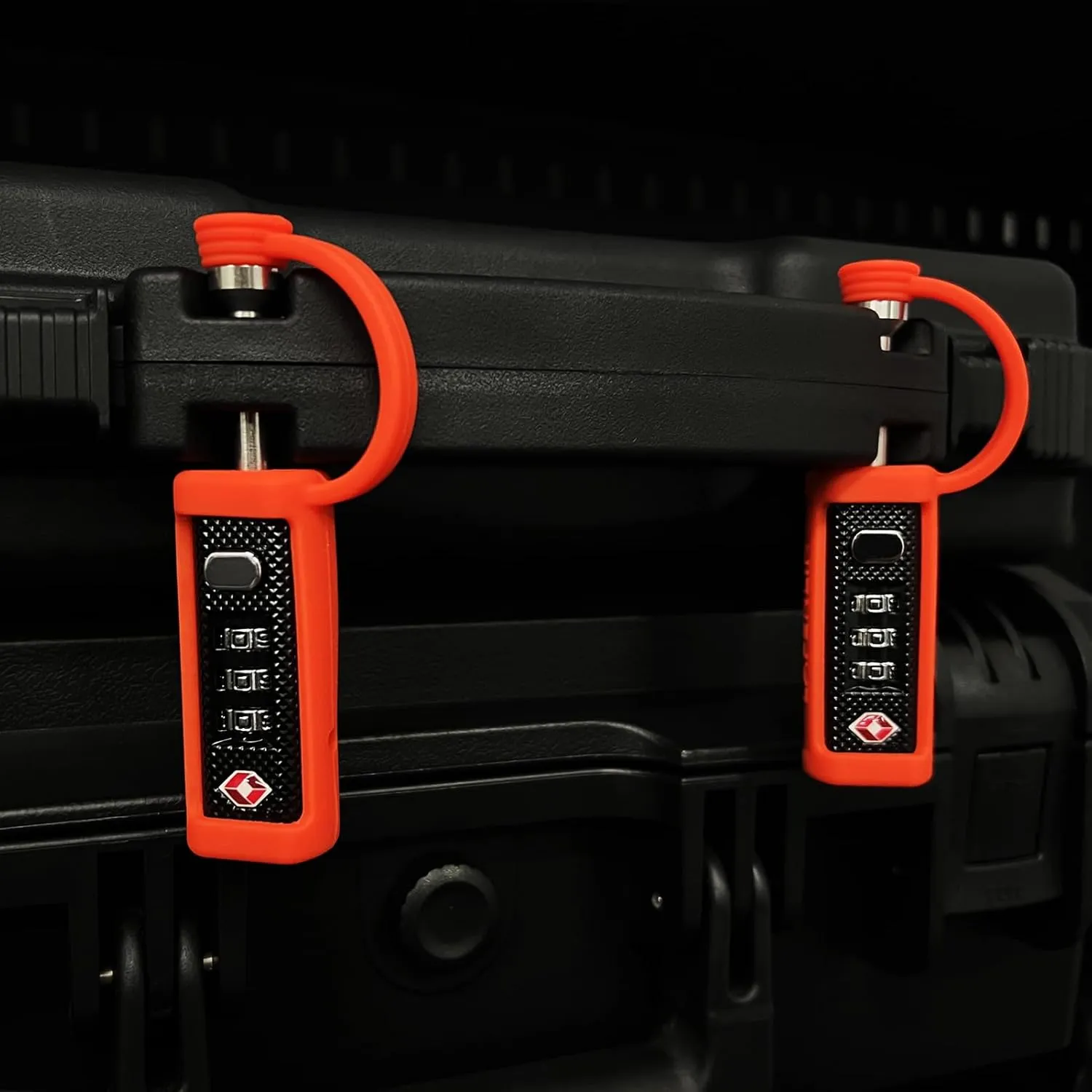 TSA Approved Firearm Travel Case Locks, Gun Case Hard Pistol Cases Lock Gun Carrying Case Lock, Cut-Proof Case TSA Padlocks for Rifles/Revolver/Handgun/Camera Hard Cases