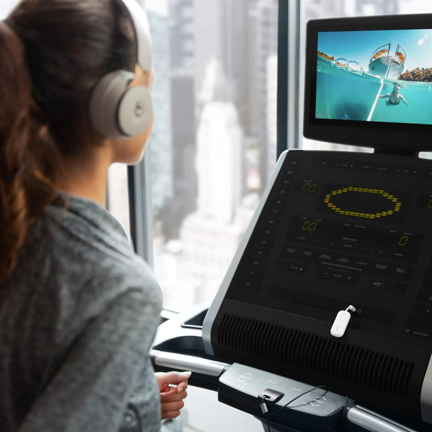 Twelve South AirFly Pro | Wireless Transmitter/Receiver with Audio Sharing for up to 2 AirPods/Wireless Headphones to Any Audio Jack for use on Airplanes, Boats or in Gym, Home, auto