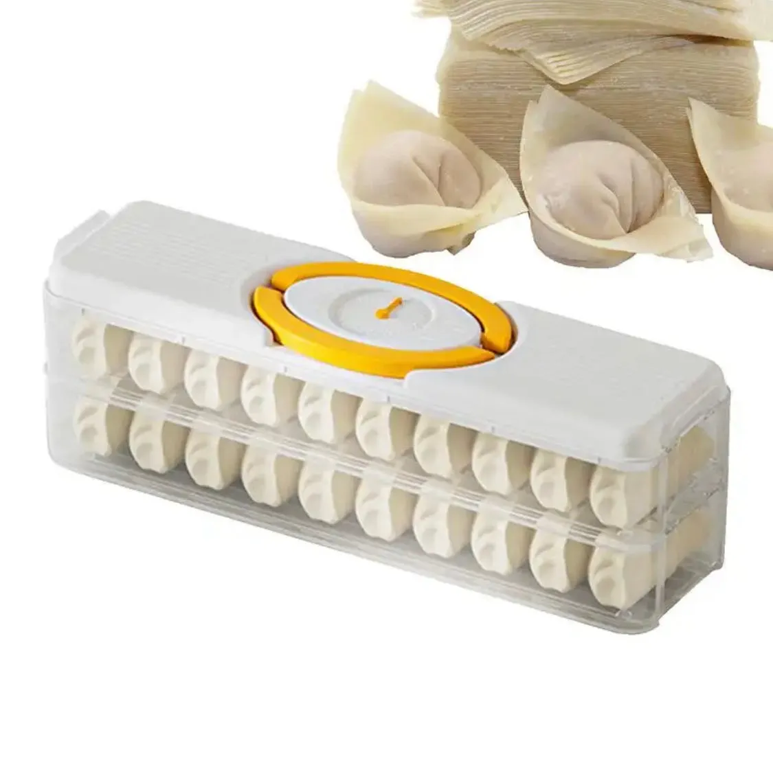 Two Layer Dumpling Storage Box