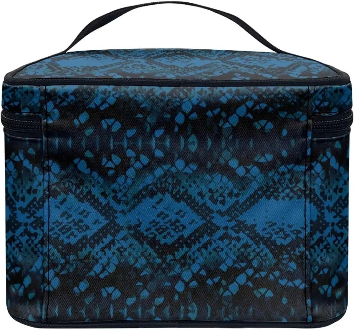 Uasibuni Serpentine Small Cosmetic Bag Travel Aesthetic Makeup Bag Organizer Storage Pouch Handbags Makeup Case