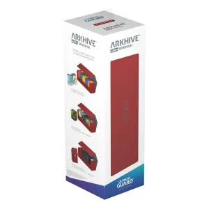 Ultimate Guard Arkhive 400  Standard Size XenoSkin Red