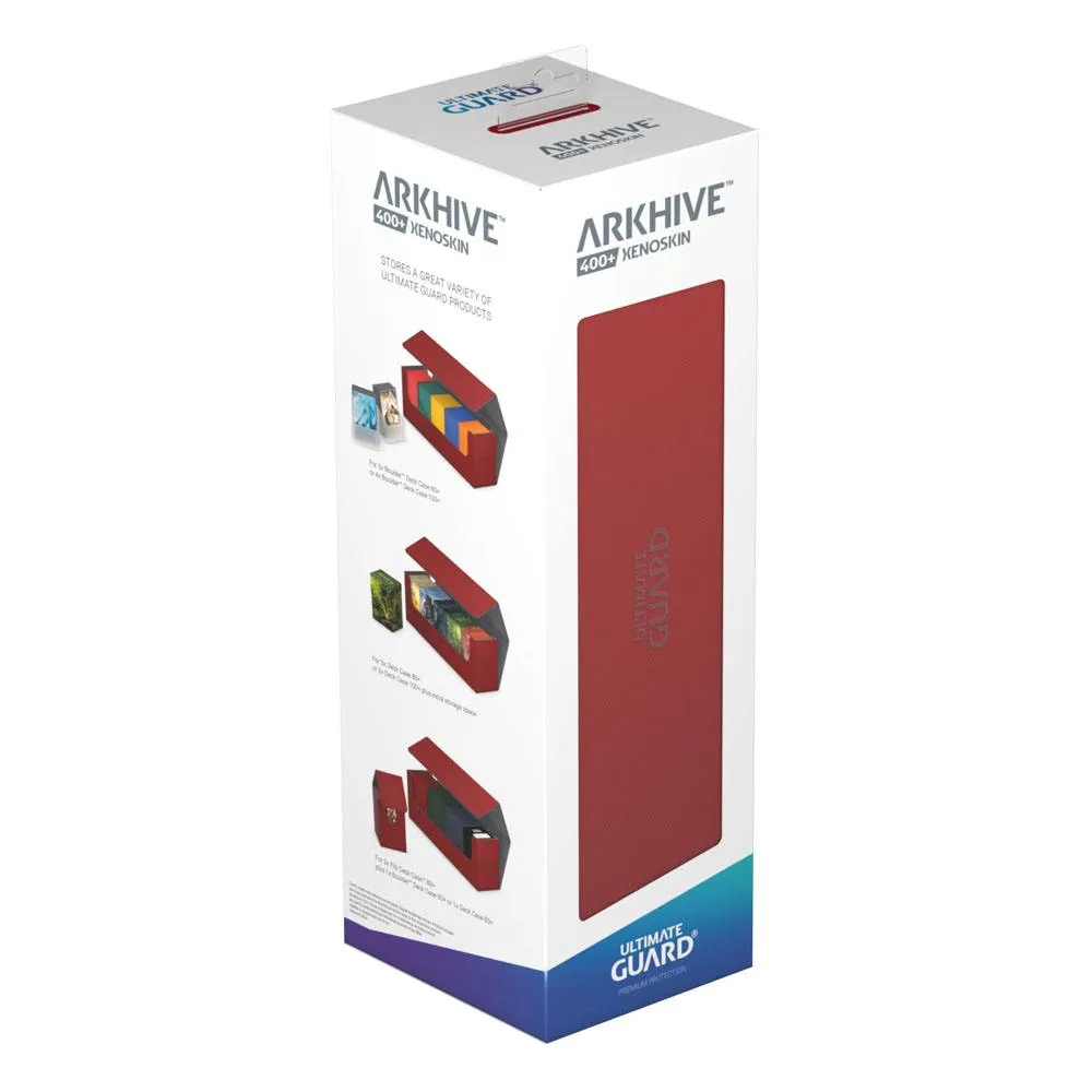 Ultimate Guard Arkhive 400  Standard Size XenoSkin Red