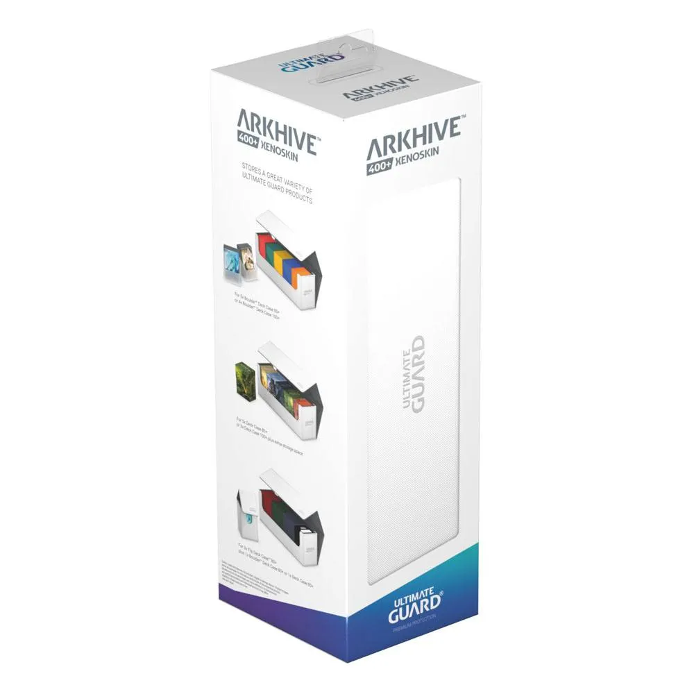 Ultimate Guard Arkhive 400  Standard Size XenoSkin White