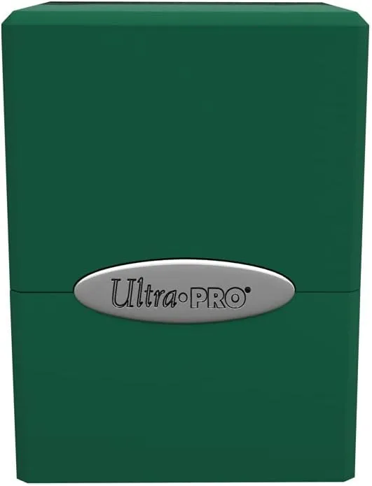 Ultra Pro E-15588 Satin Cube Deck Box-Forest Green