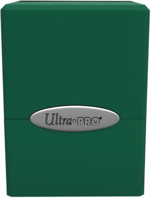 Ultra Pro E-15588 Satin Cube Deck Box-Forest Green