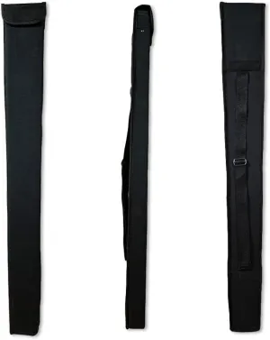 Upright Double Bass Bow Case Hold 1 or 2 pcs French German Bass Bow Box Hard Case Protect Your Bow with Shoulder Strap (Wood Frame with 600D Nylon Exterior Hold 1 Bow)