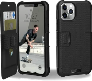 URBAN ARMOR GEAR UAG Designed for iPhone 11 Pro [5.8-inch Screen] Metropolis Feather-Light Rugged Military Drop Tested iPhone Case, Black
