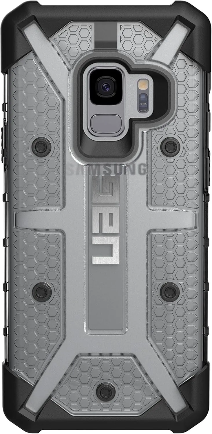 URBAN ARMOR GEAR UAG Designed for Samsung Galaxy S9 [5.8-inch Screen] Plasma Feather-Light Rugged [Ice] Military Drop Tested Phone Case