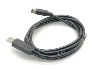 USB to Mini DIN 7-Pin Data Line for IK IRIG Keys 2 PRO Duo I/O USB Connection Sound Card Cable(1 Meters)