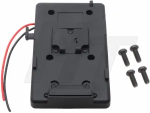 V-Lock Battery Mount Plate Power Supply Adapter Kit D-tap for Sony, Anton Bauer