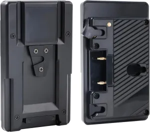 V-Lock V Mount to Gold Mount Battery Adapter Plate Converter Compatible with Anton-Bauer Sony IDX DSLR Rig Panasonic ARRI RED Video (S-GP-A) Convert Panasonic to Sony Battery