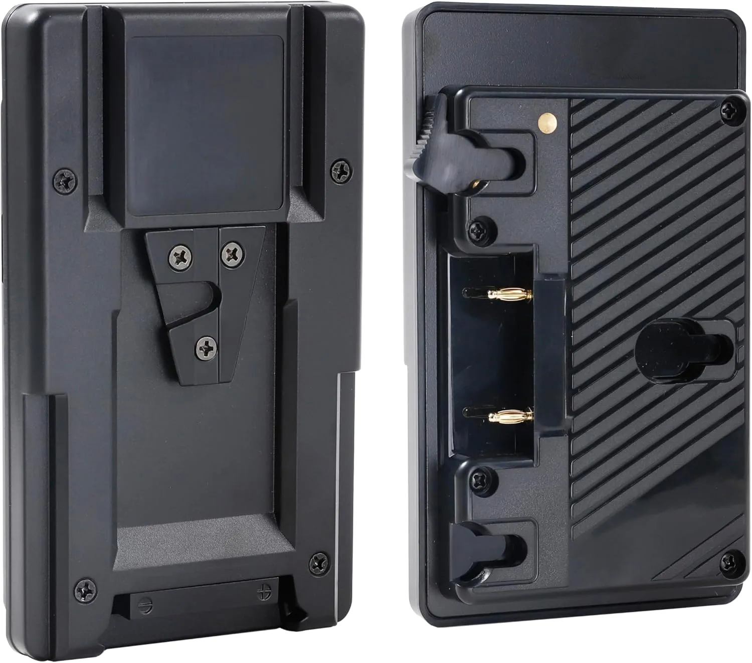 V-Lock V Mount to Gold Mount Battery Adapter Plate Converter Compatible with Anton-Bauer Sony IDX DSLR Rig Panasonic ARRI RED Video (S-GP-A) Convert Panasonic to Sony Battery