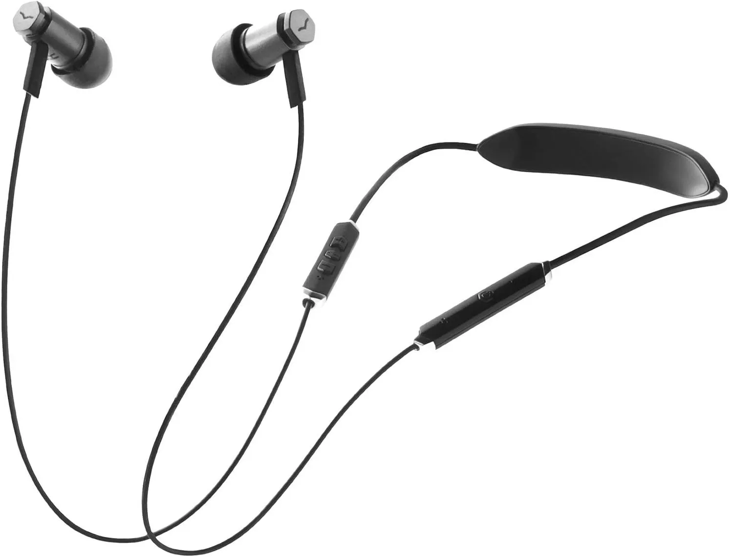 V-MODA Forza Metallo Wireless in-Ear Headphones - Gunmetal Black