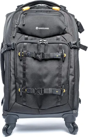 VANGUARD ALTA FLY 55T DSLR Camera Backpack, 4 Wheel Spinner/Trolley, Black