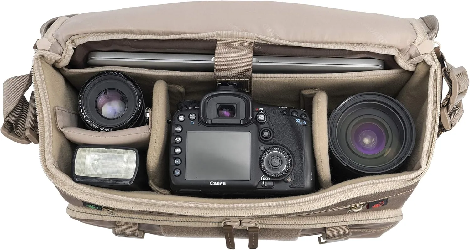 Vanguard VEO RANGE38 BG Messenger Bag for DSLR or Mirrorless/CSC Camera, Beige
