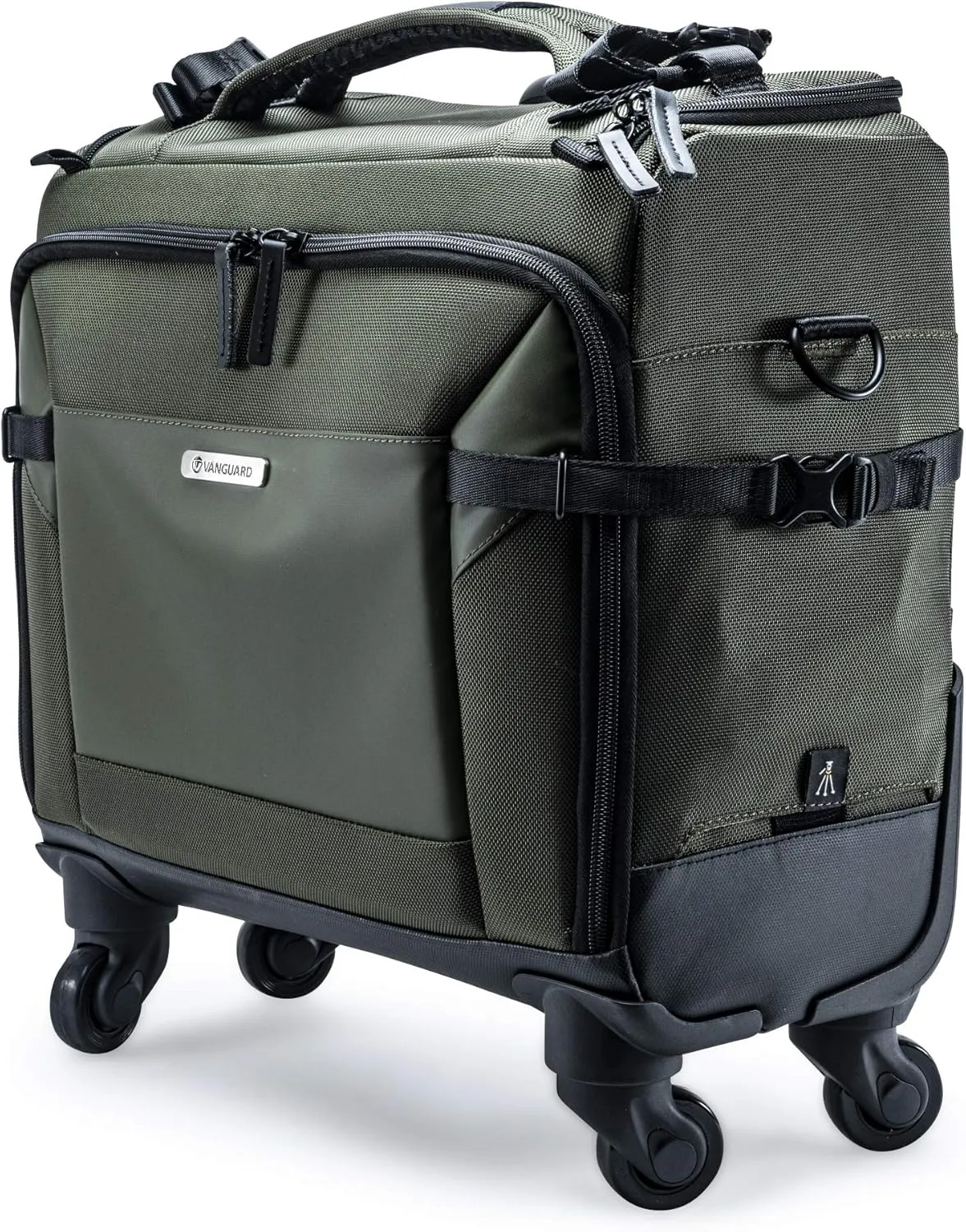 VANGUARD VEO Select 42T Roller Case/Trolley Bag for Pro DSLR/Mirrorless Cameras - Green