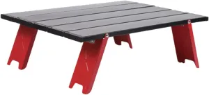 VANZACK Foldable Camping Table Rack Portable Aluminum Alloy Outdoor Table Kitchenware Organizer