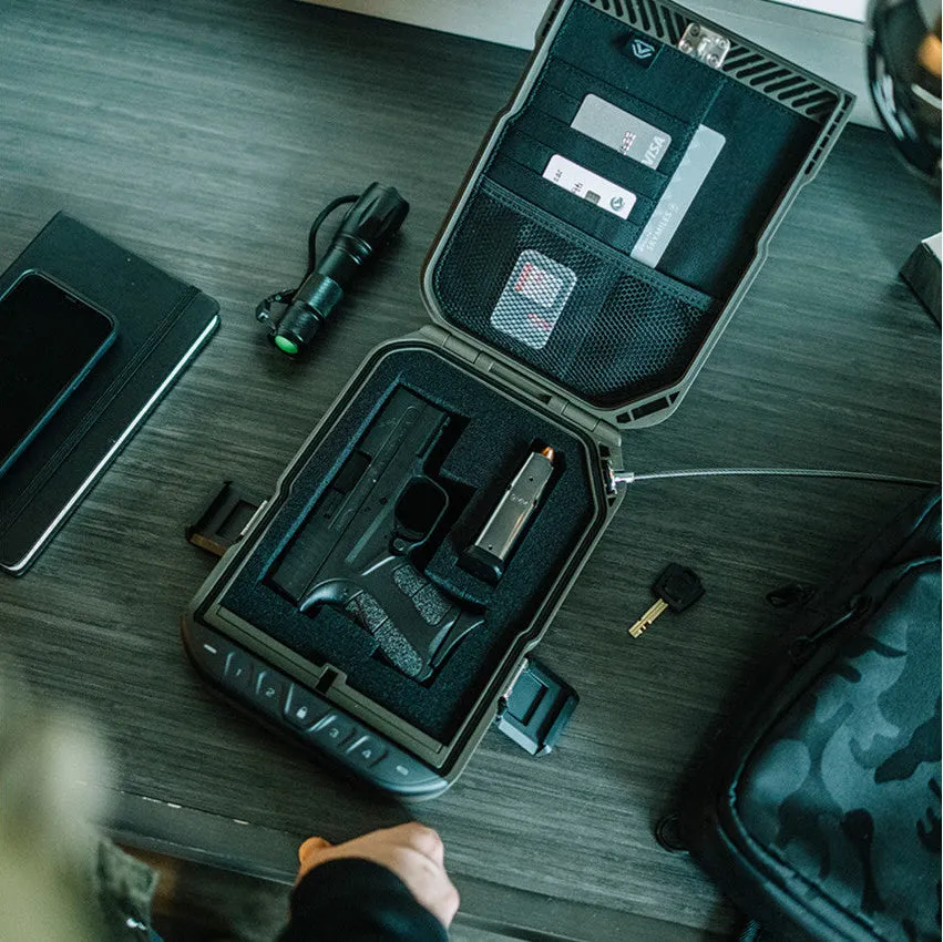 Vaultek Colion Noir Edition LifePod Rugged and Portable Electronic Safe with Keypad