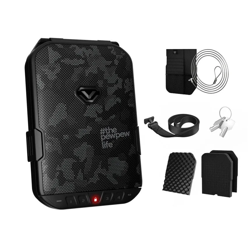 Vaultek Colion Noir Edition LifePod Rugged and Portable Electronic Safe with Keypad
