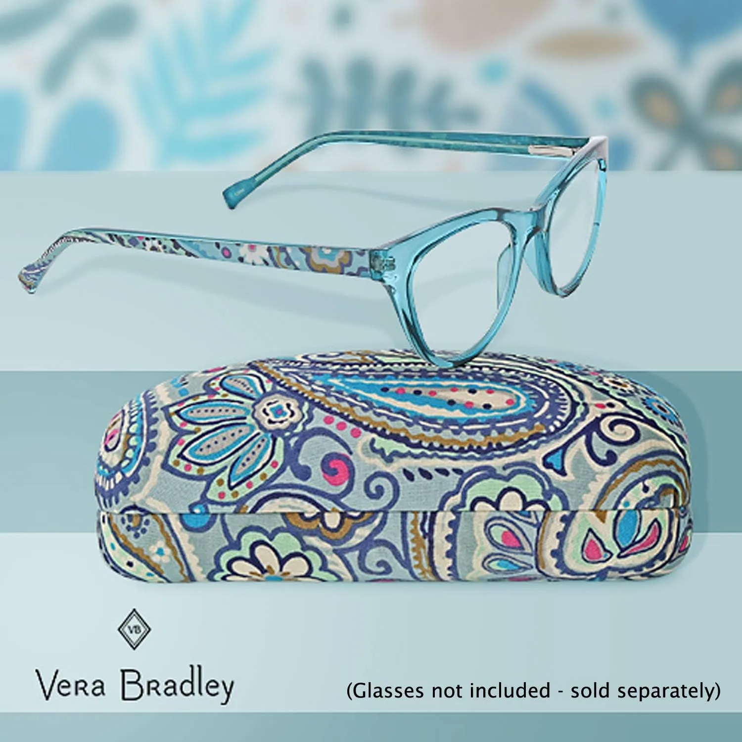 Vera Bradley Sunglasses/Eyeglasses Clamshell Hard Case