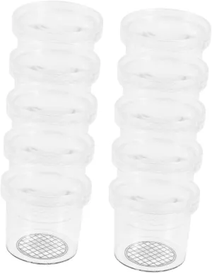 VICASKY 16pcs Insect Observation Cup Box for Boy Girl Portable Breeding Accessory Ventilation for Nature Exploration and Learning Activities