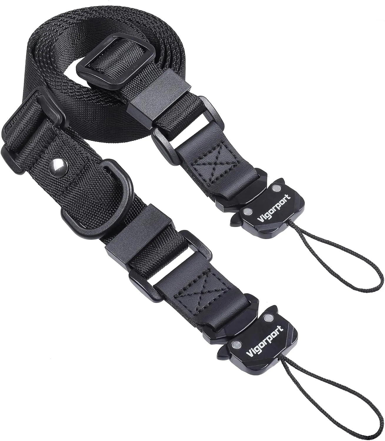Vigorport Camera Strap, Crossbody Shoulder Strap, Camera Neck Strap with Quick Release Metal Buckle for DSLR/Binoculars