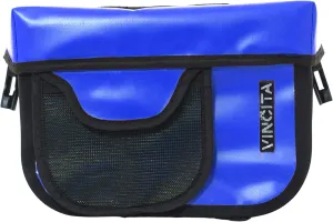 Vincita Hydra Waterproof Front Bag for Brompton Bike – 100% Waterproof, 7.6L, Multi-Color Options (Blue)