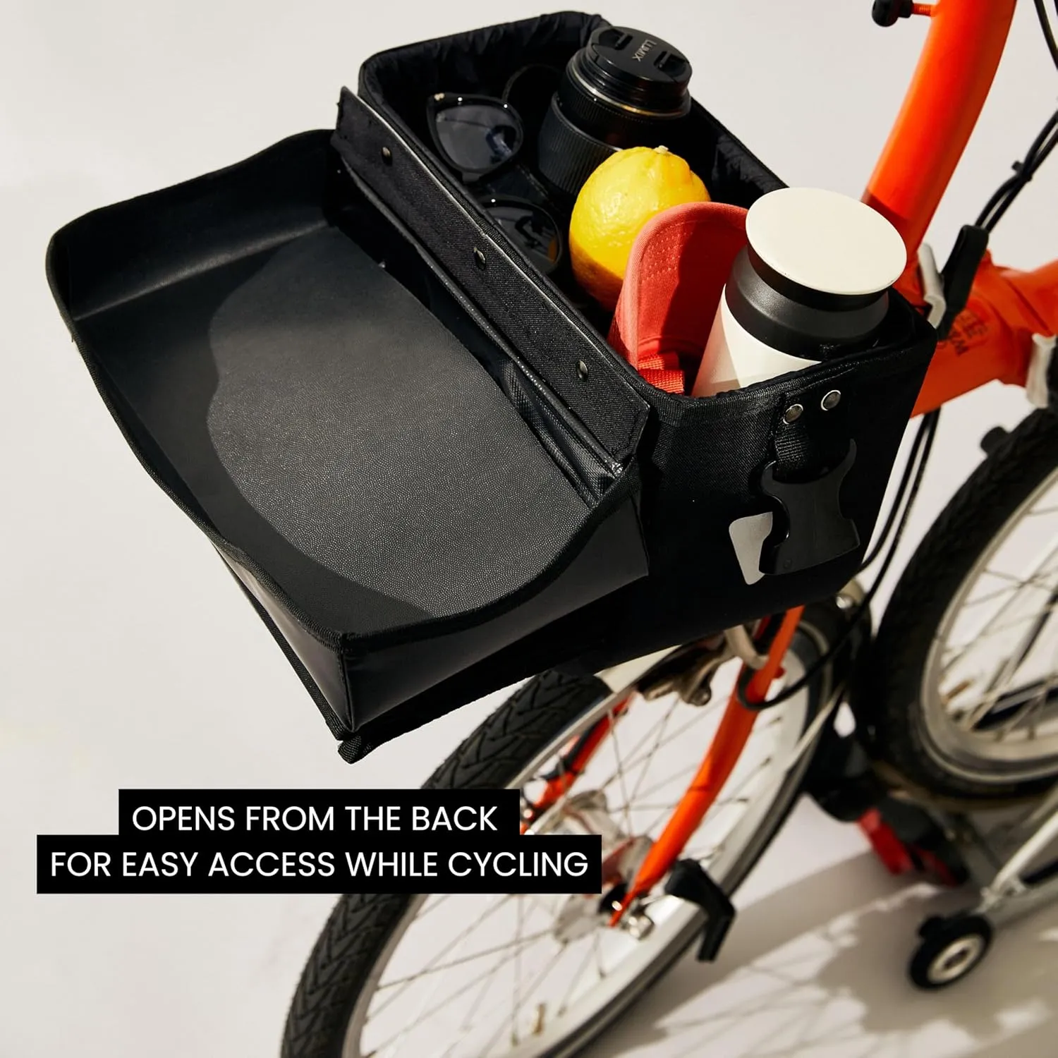 Vincita Hydra Waterproof Front Bag for Brompton Bike – 100% Waterproof, 7.6L, Multi-Color Options (Blue)