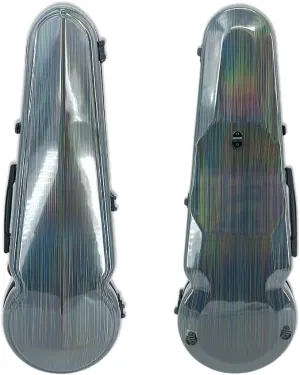 Viola Case 16 inch Carbon Fiber fit for 15-16.5 inches viola with adjustable backstraps Lightweight strong Hard shell waterproof (Multicolour)