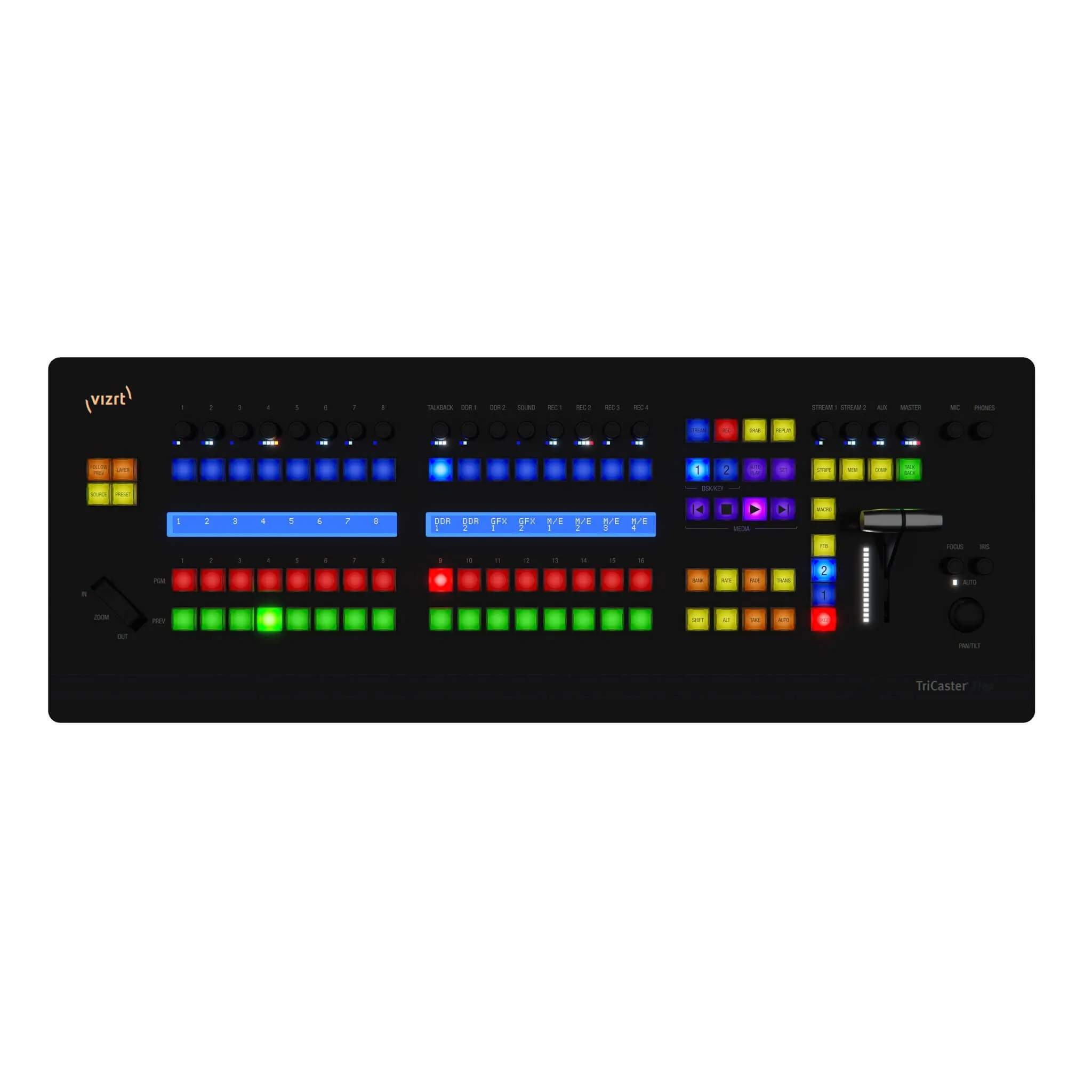 Vizrt Flex Control Panel for TriCaster Systems