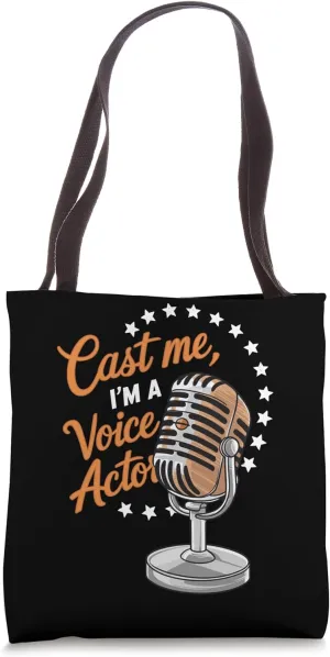 Voice Actor Voice Over Audio Engineering Recording Tote Bag