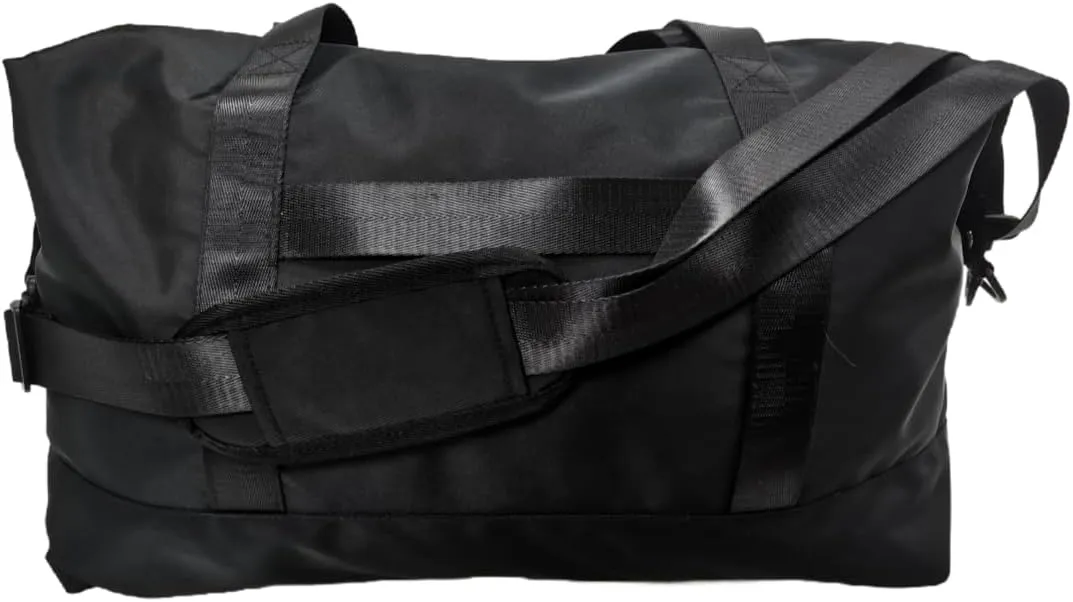 Walnut Tree Gym Bag for Men and Women，5 Way Carry (Hand/Crossbody/Suitcase) Gym Backpack，Waterproof Duffel Bag with Shoe Compartment, Laptop Sleeve and Wet Pocket – Travel，Sports，Hiking& Workout，Black